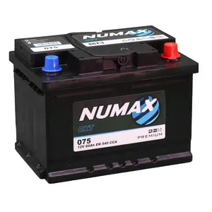 075 NUMAX CAR BATTERY 12V 60AH