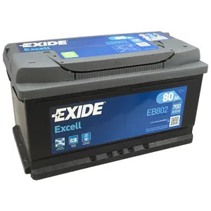 EB802 EXIDE EXCELL CAR BATTERY 110SE