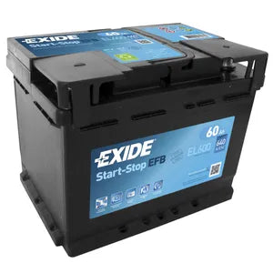 EXIDE 027 EFB CAR BATTERY 60AH EL600