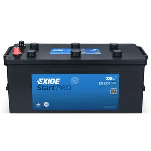 EXIDE EG2254 HEAVY DUTY COMMERCIAL BATTERY 12V 225AH 624SE