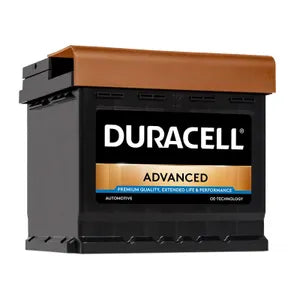 DA50 DURACELL ADVANCED CAR BATTERY 12V 50AH (012 - DA 50)