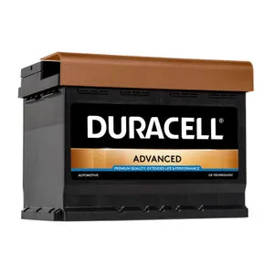 DA60T DURACELL ADVANCED CAR BATTERY 12V 60AH (065/075 - DA 62)