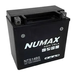 NTS14BS NUMAX AGM MOTORBIKE BATTERY